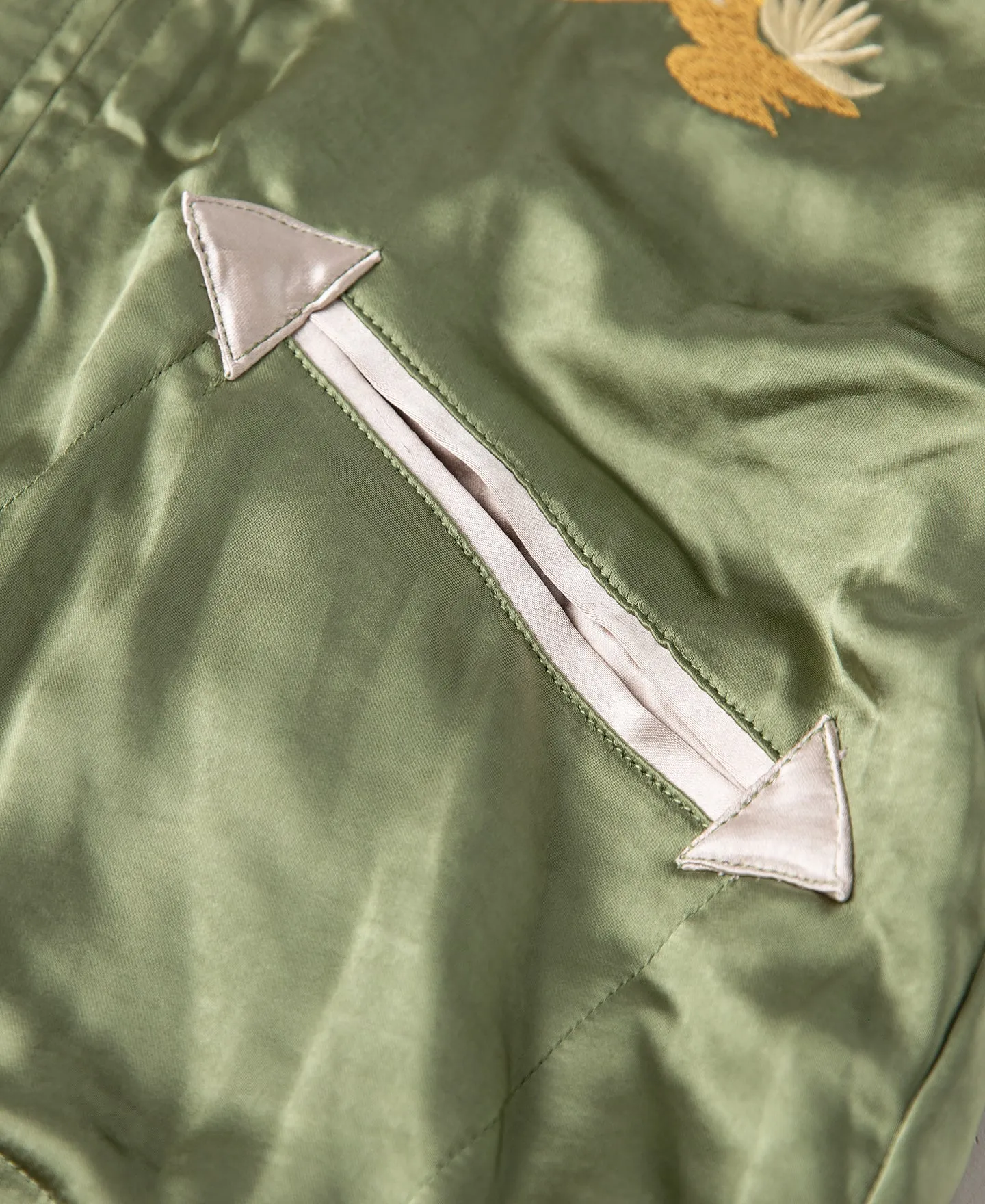 1950s Reversible Acetate Souvenir Jacket - Falcon  Tiger