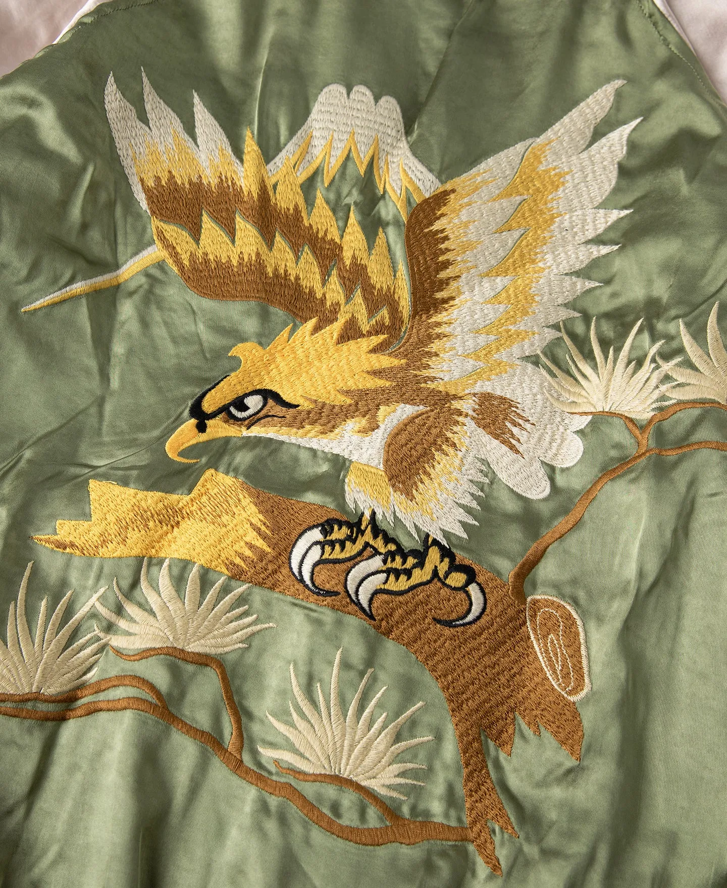 1950s Reversible Acetate Souvenir Jacket - Falcon  Tiger