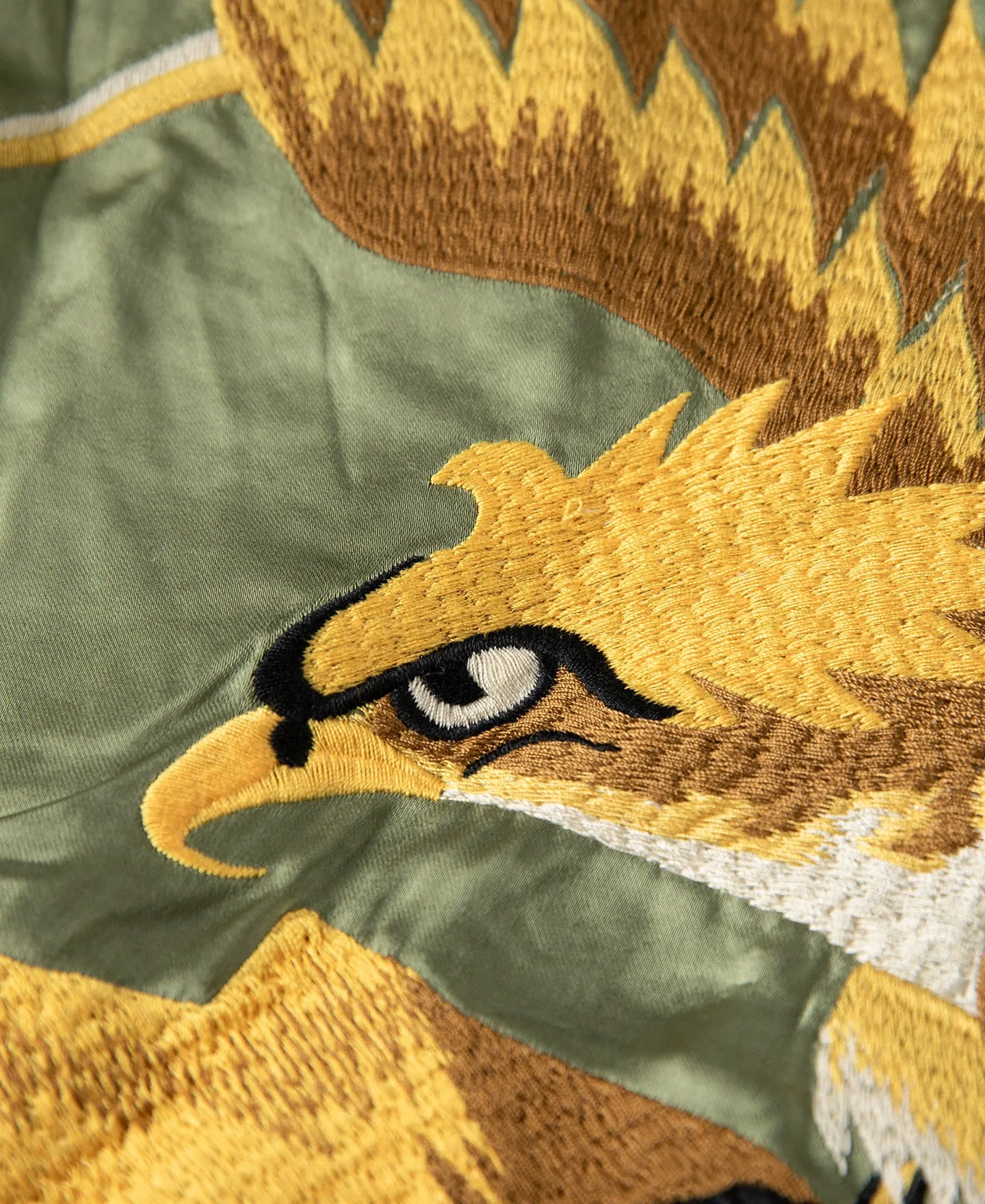 1950s Reversible Acetate Souvenir Jacket - Falcon  Tiger