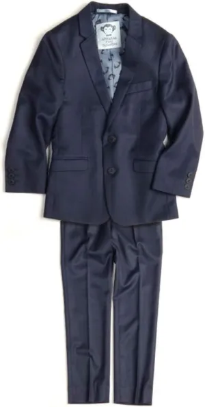 Appaman Big Boys' Two Piece Classic Mod Suit In Navy Blue