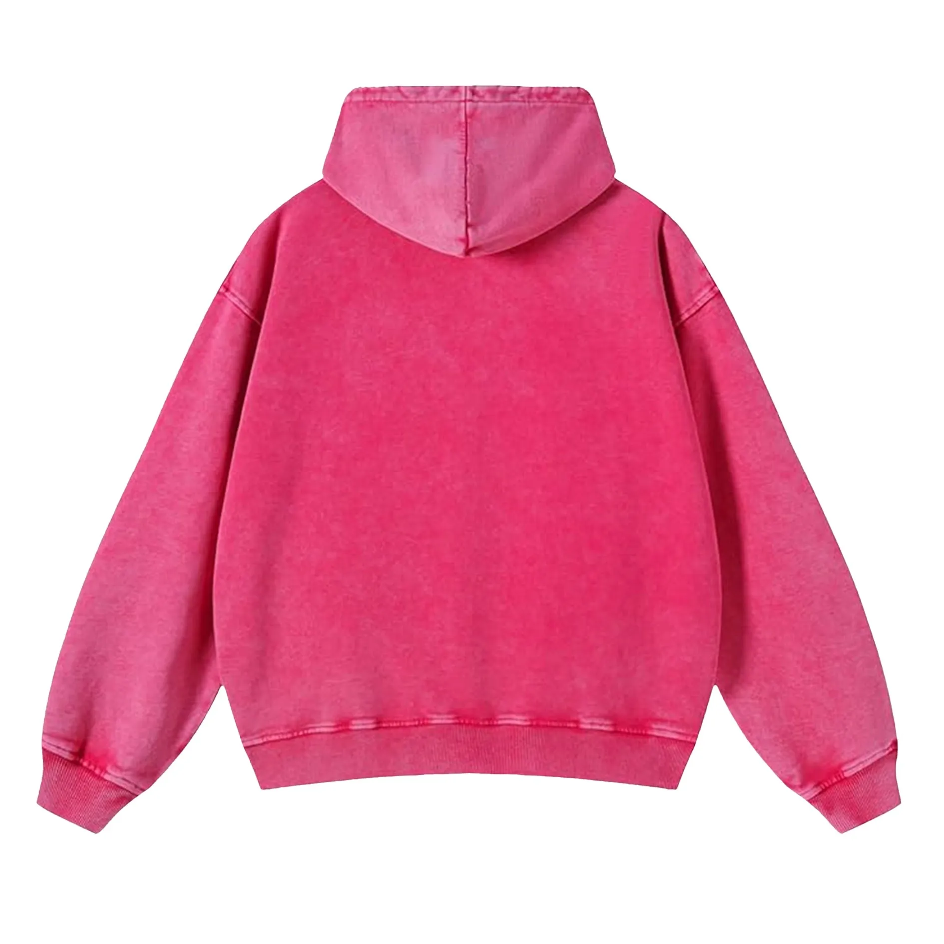 Blavra Essential Washed Cotton Zip-Up Hoodie