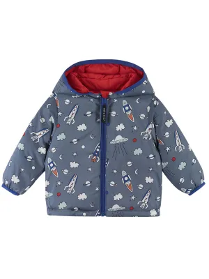 Boys Reversible Hooded Puffer Jacket