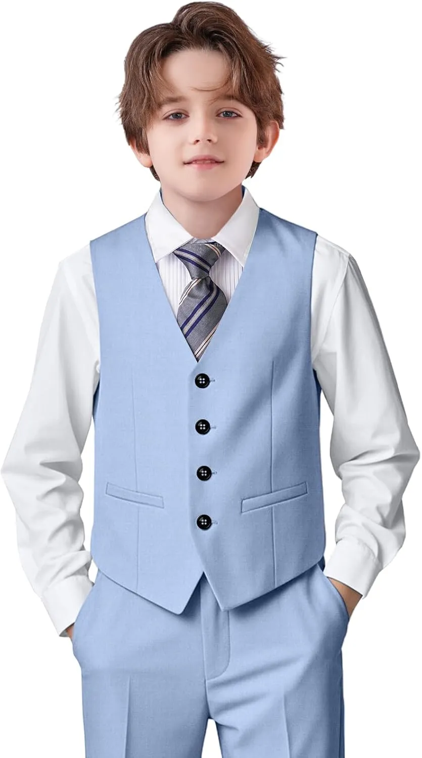 Boys Suit Formal Suits for Boy Slim Fit Kids Suit for Teen Boy Toddler Dress Boys Wedding Communion