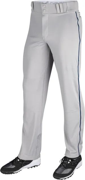 CHAMPRO Boys' Triple Crown Open Bottom Piped Youth Baseball Pants