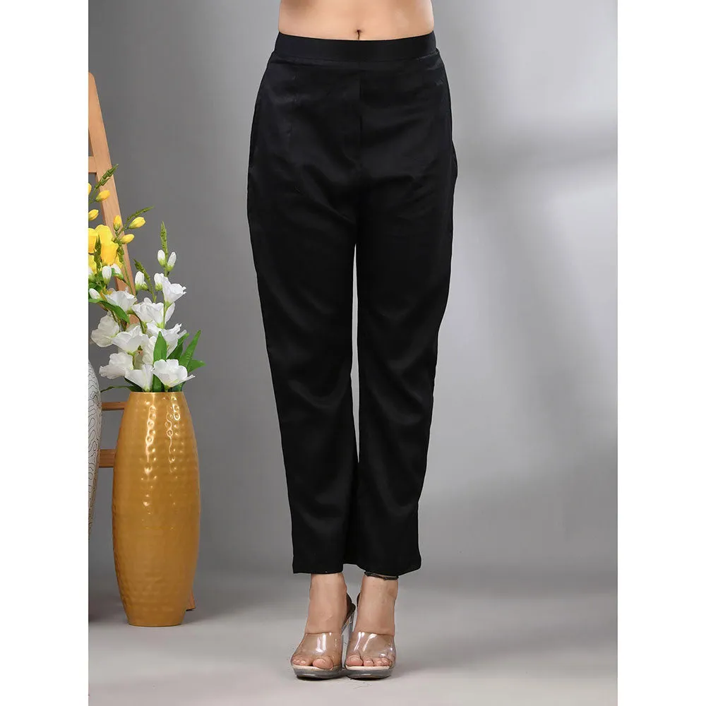 CHARUKRITI Peach Colorblock Co-Ord (Set of 2)