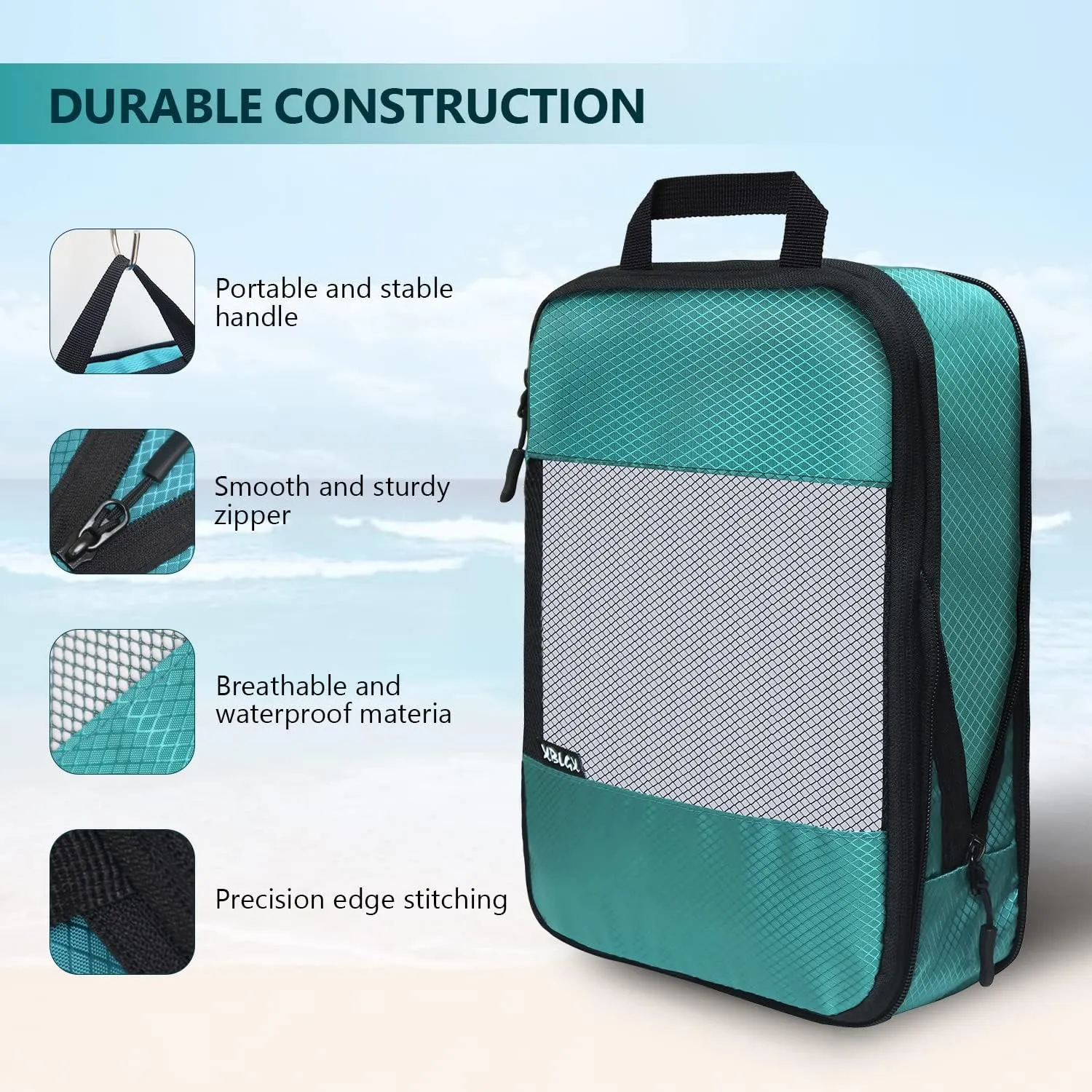Compression Packing Cubes for Suitcases,5 Set Travel Essentials, Lightweight Luggage Organizer Bags, Travel Cubes for Carry on