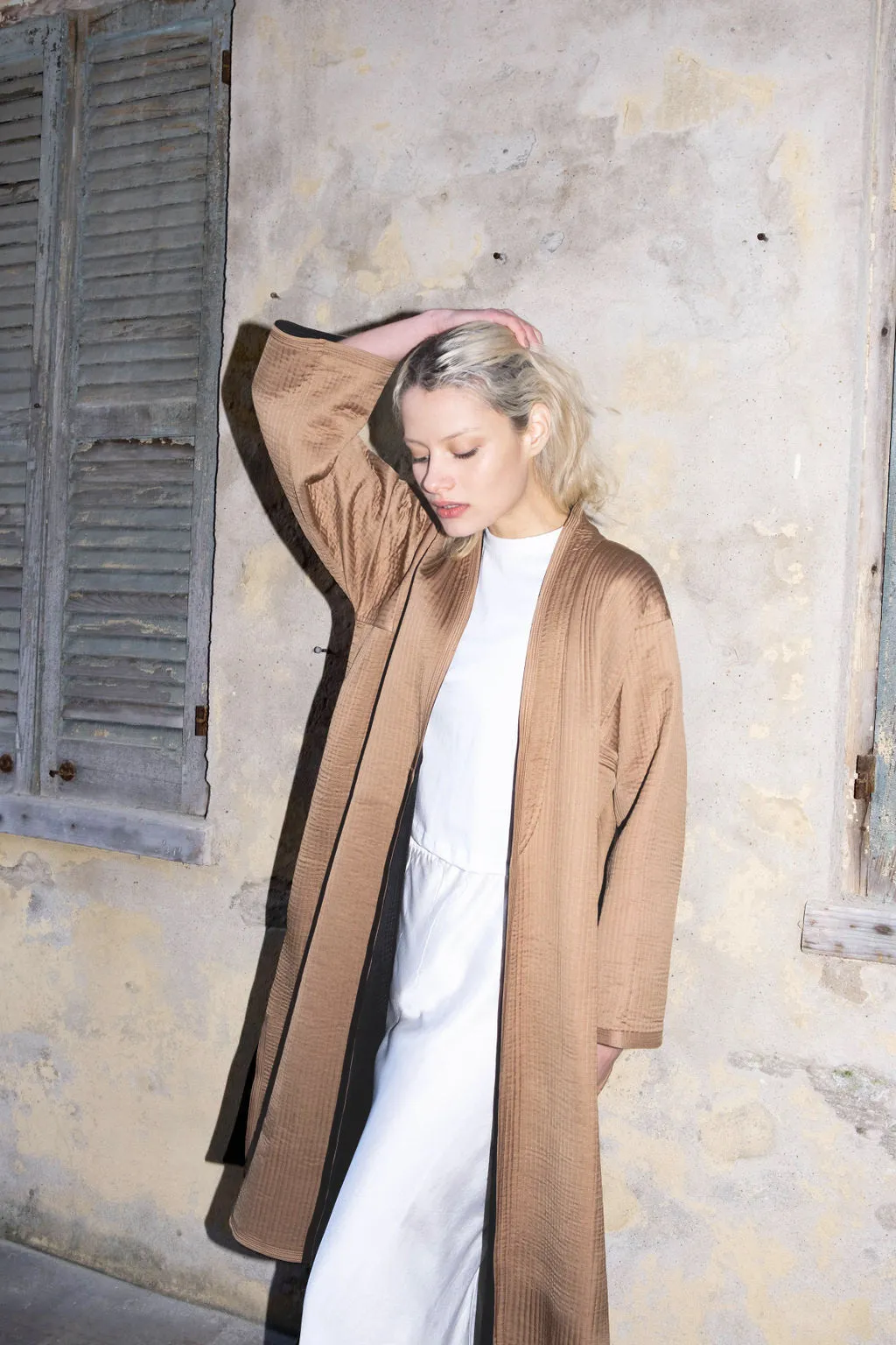 Deepa Satin Coat
