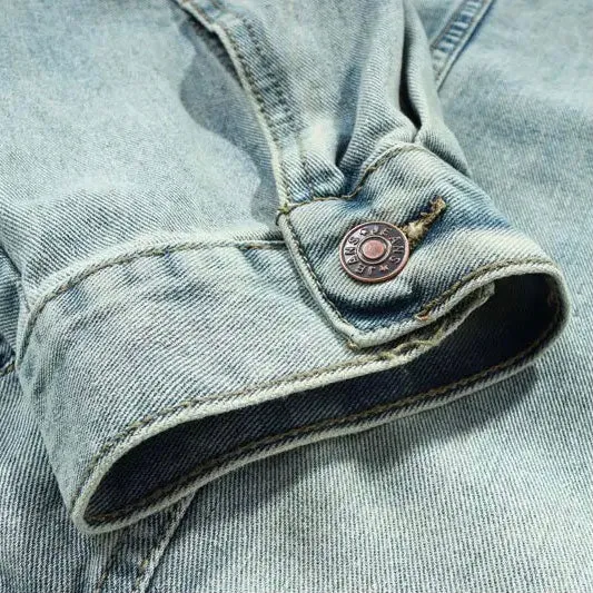 Denim Hoodie Jacket