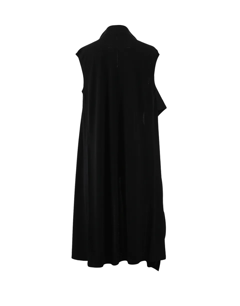 Drape Front Vest
