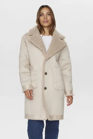 Elliot Reversible Coat Sesame