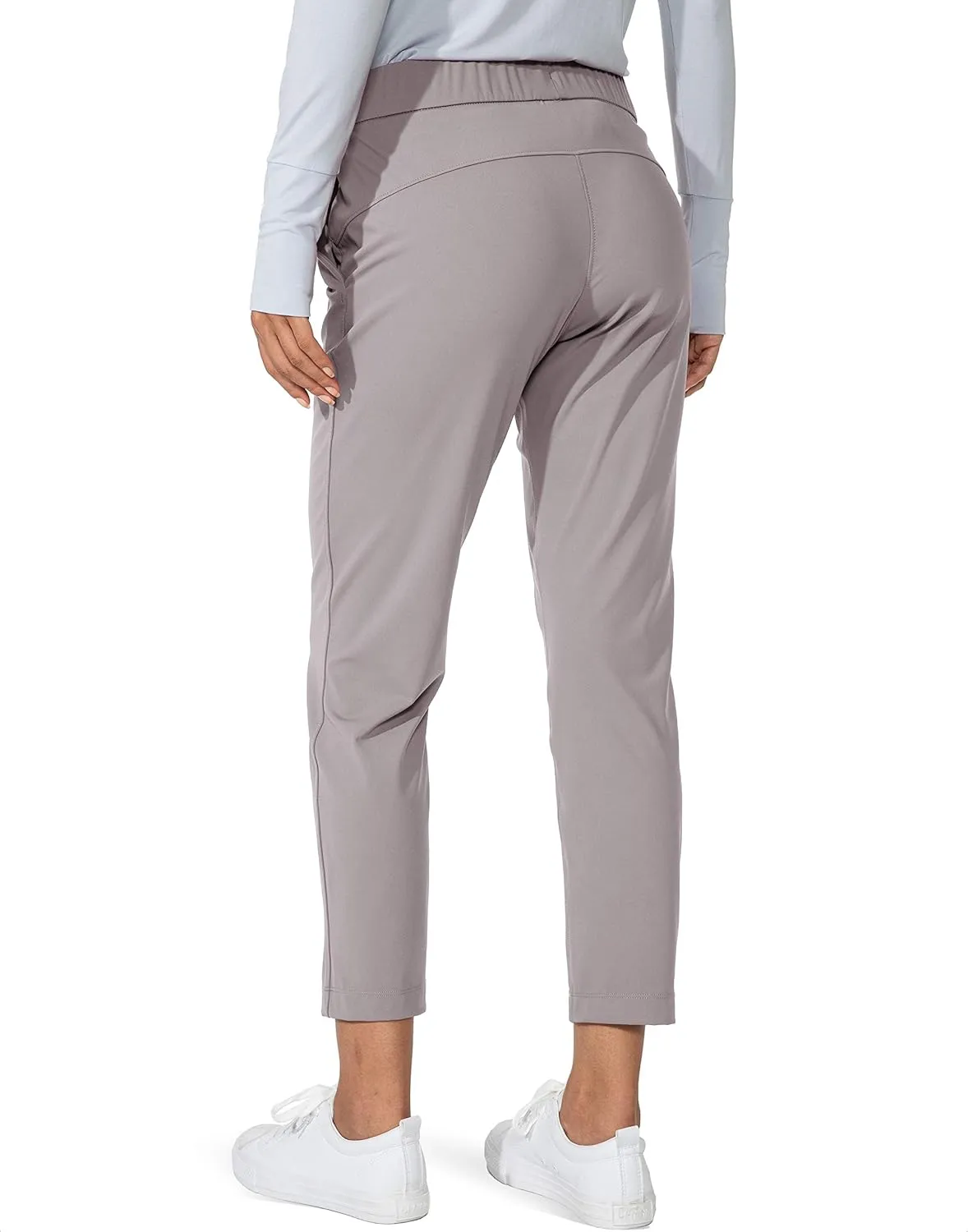 G Gradual Women's Pants with Deep Pockets 7/8 Stretch Ankle Sweatpants for Golf, Athletic, Lounge, Travel, Work