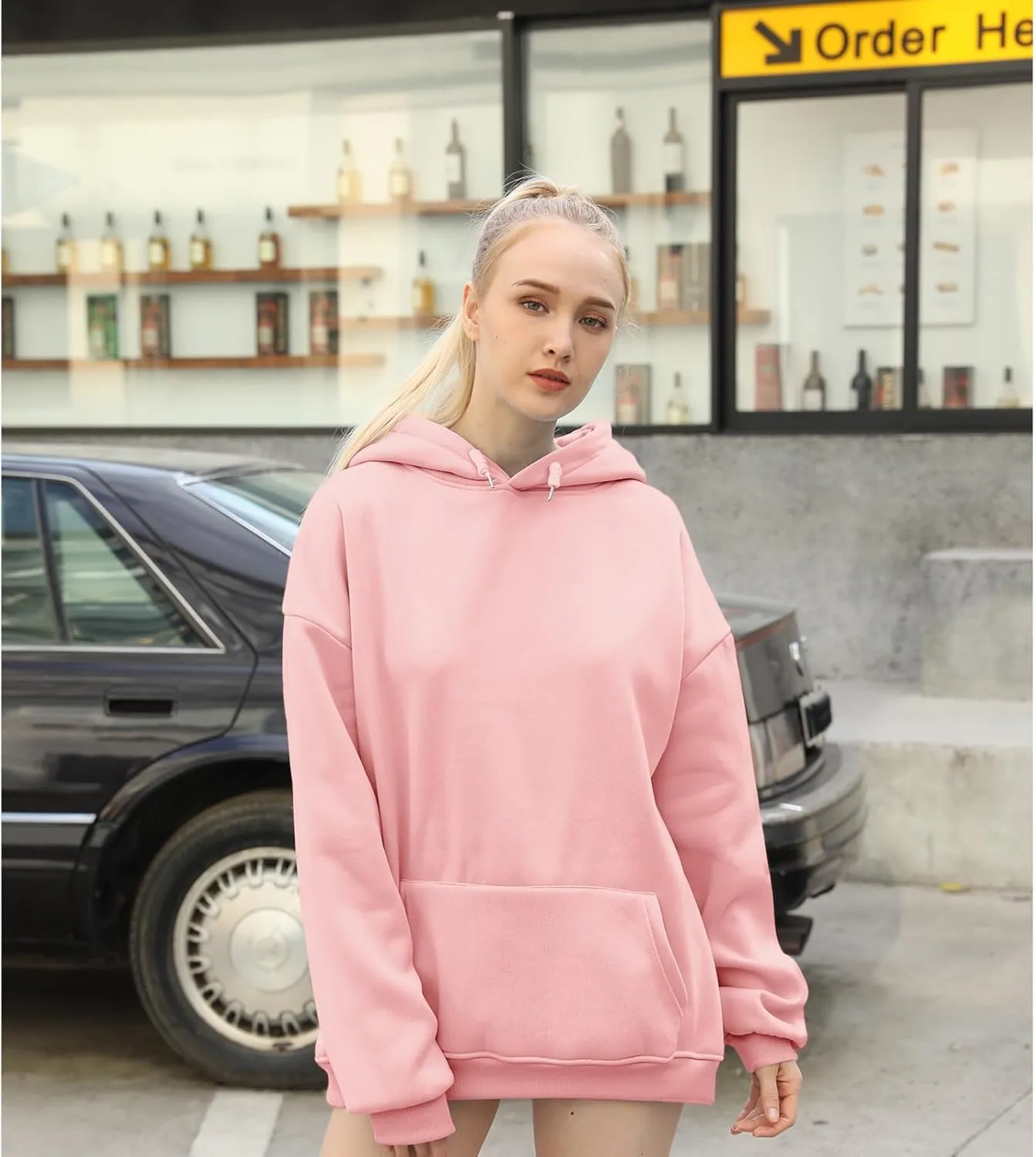Girl's Faith Over Fear Hoodie Christian Religious Inspirational Sweatshirt for Teen Girls Cute Cartoon Graphic Hoodies