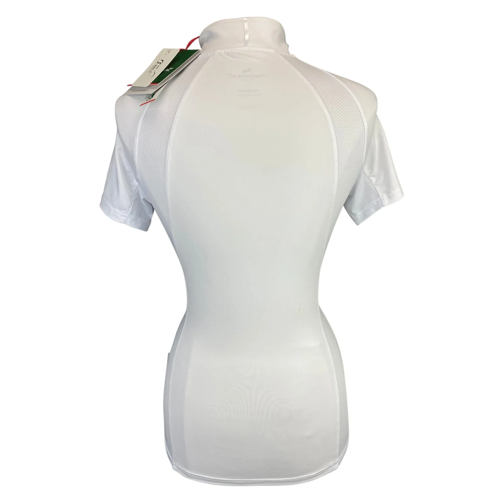 Horseware 'Aveen' Short Sleeve Top in White - Women's Large