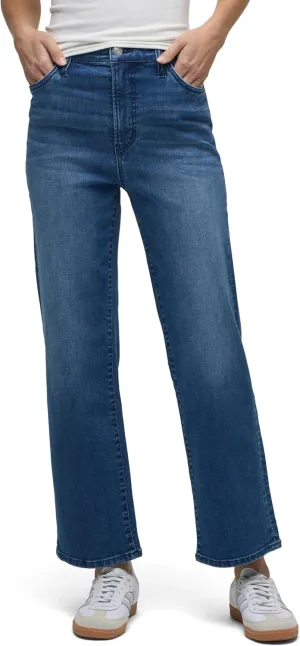 HUDSON Women's Rosalie High Rise Wide Leg Cargo Ankle Jean