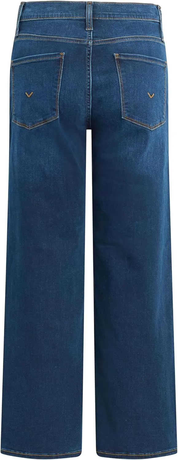 HUDSON Women's Rosalie High Rise Wide Leg Cargo Ankle Jean