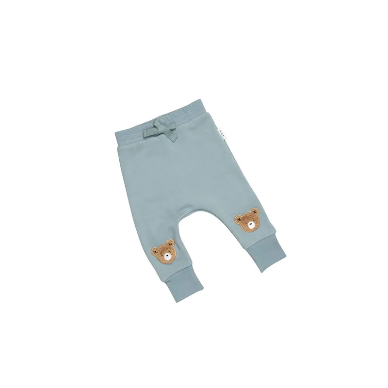 Huxbaby Furry Huxbear Knee Drop Crotch Pant Fleece