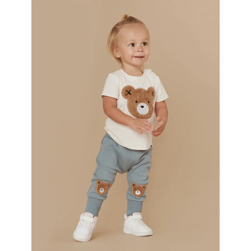 Huxbaby Furry Huxbear Knee Drop Crotch Pant Fleece
