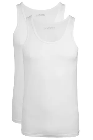 Jockey® Cotton  A-Shirt 2-Pack