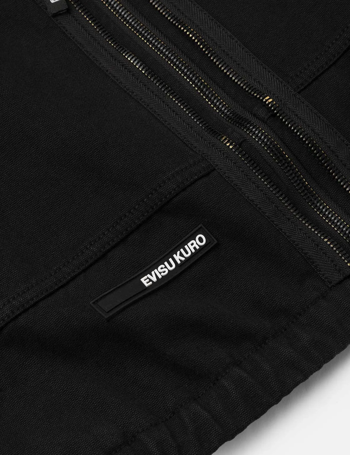 Logo Embroidery Boxy Hooded Jacket