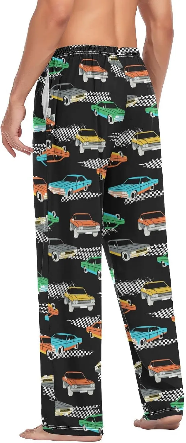 Love Valentines Day Hearts Pajama Pants Men's Pajama Bottoms Lounge Sleepwear PJs Sleep Pants S
