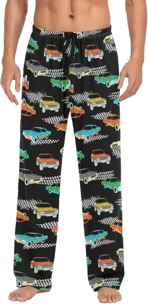 Love Valentines Day Hearts Pajama Pants Men's Pajama Bottoms Lounge Sleepwear PJs Sleep Pants S