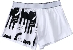 Mens Dual Pouch Elephant Underwear Trunk Boxer Briefs with Cup Pouch Custom Latest Mens Underwear