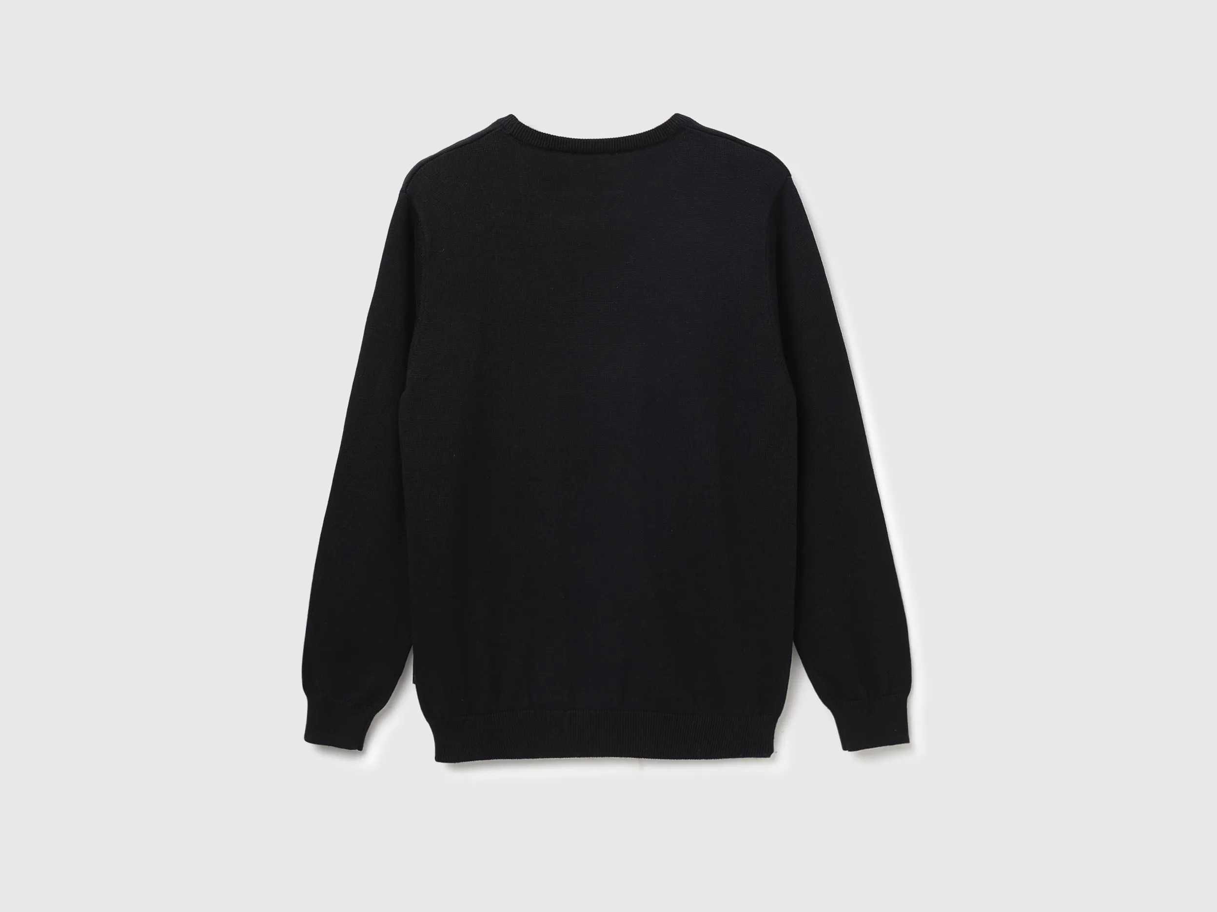Men's Regular Fit Crew Neck Brand Logo Sweater