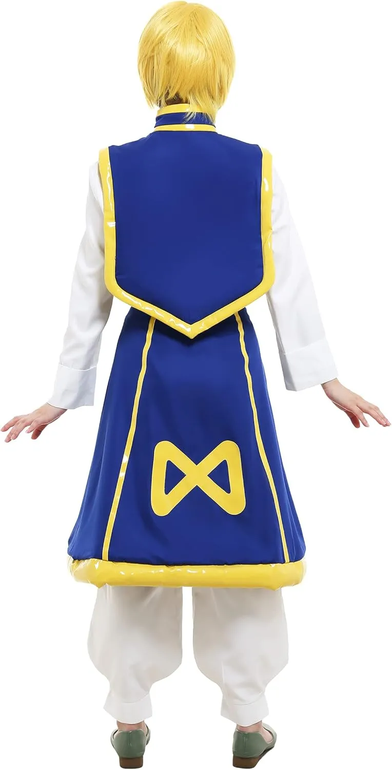 miccostumes Unisex Costume Anime Cosplay Long Sleeves Suit Outfit with Cloak and Skirt