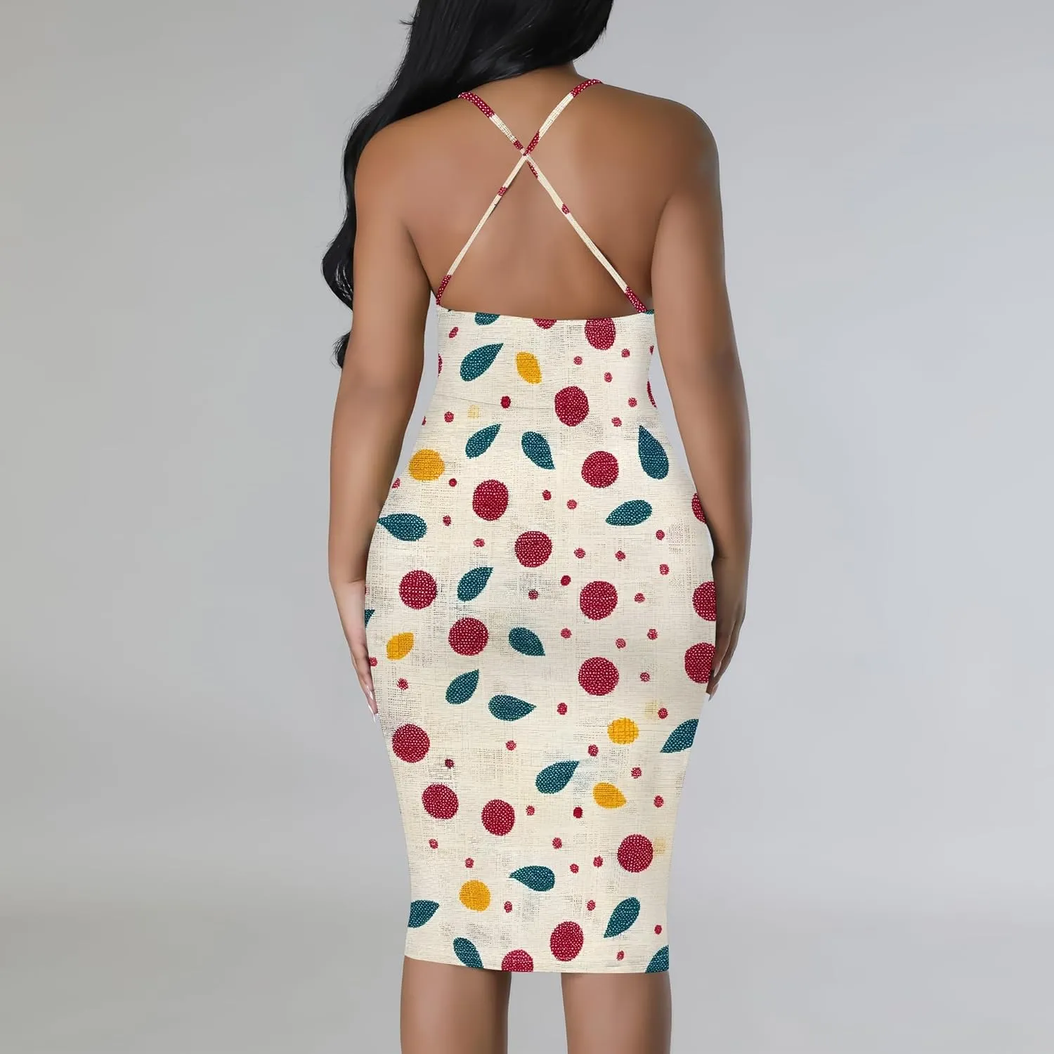 Mini Dress Sexy Bodycon Sundress for Women Summer Short Low Backless Spaghetti Strap Beach Boho Party Club Dresses