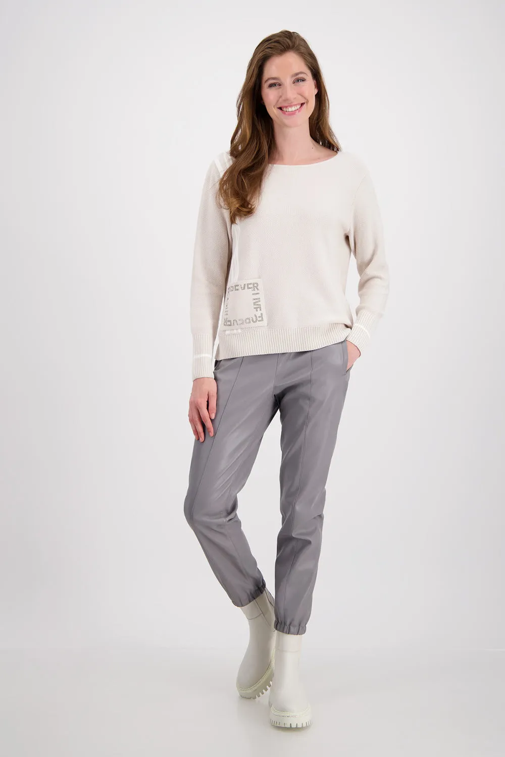 Monari Top With Pocket Embellishment M807278
