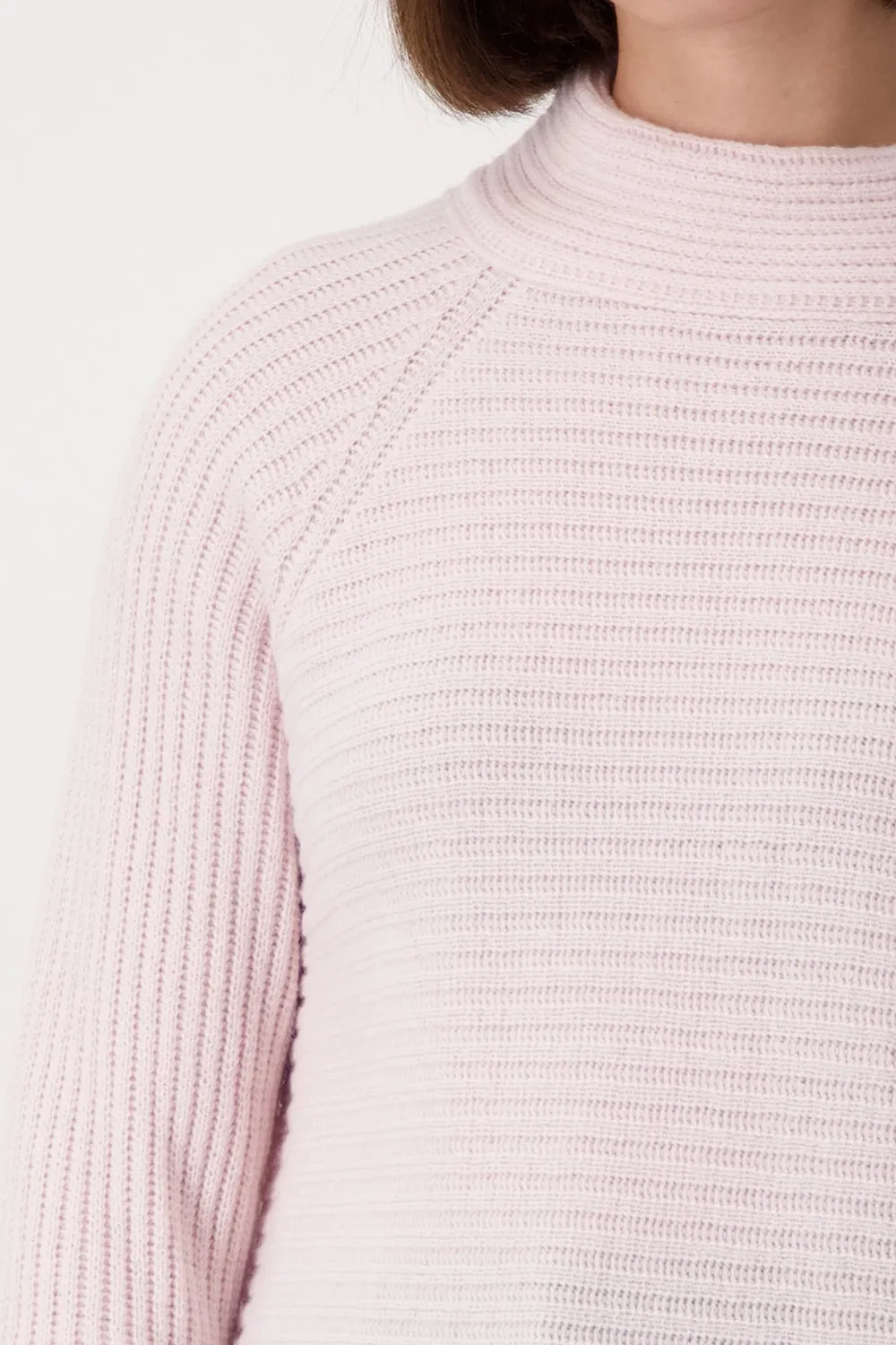 Monari Wool Mix Cross Rib Knit 808040