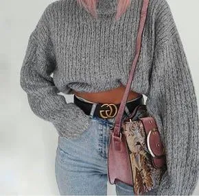 O-neck Long Sleeve Knitwear Jumper