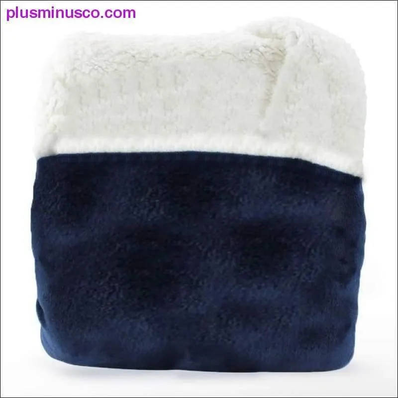 Outdoor Hoodies for Men and Women - Winter Hooded Coats or Sweatshirt Fleece Pullover Blanket