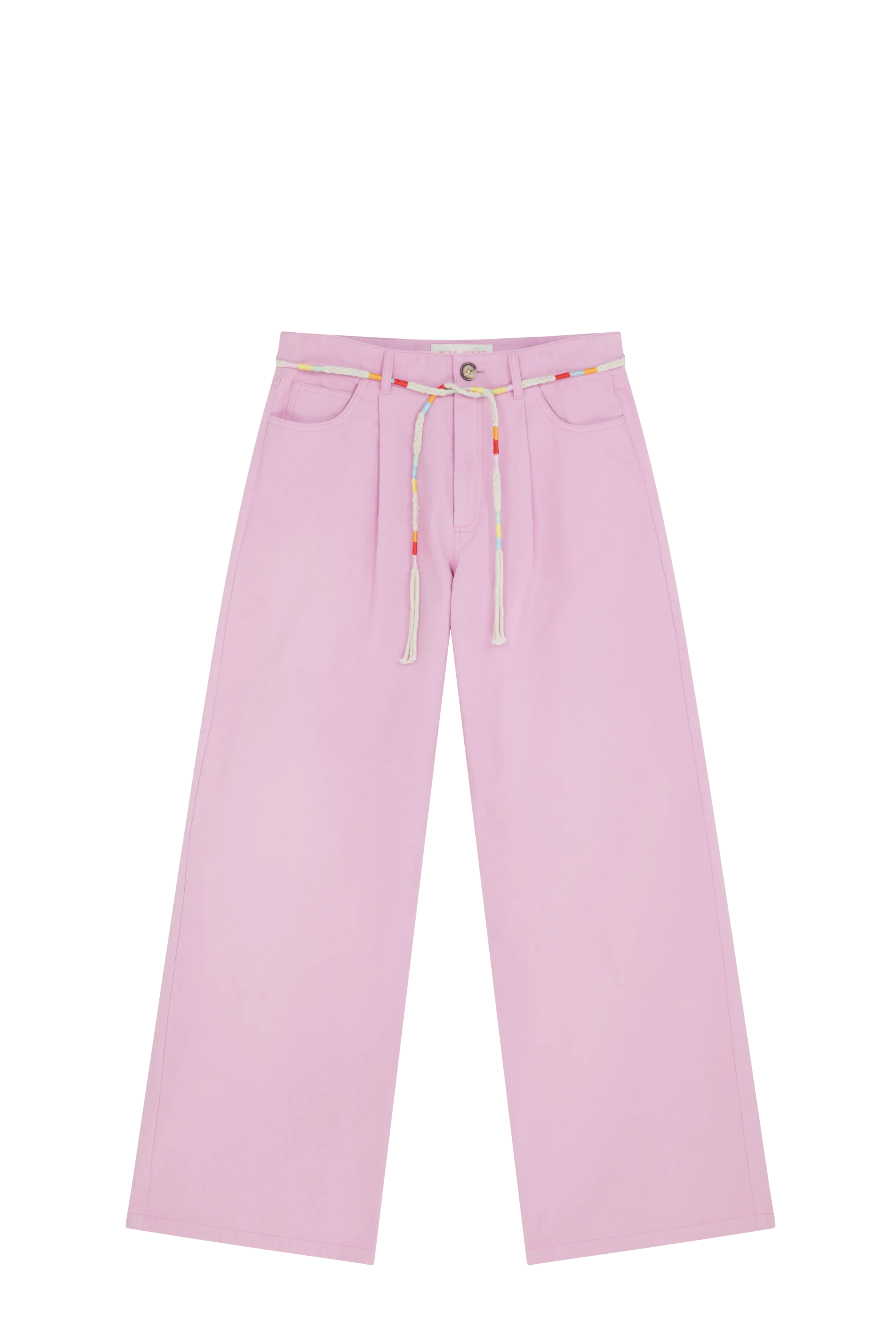 Pink Canvas Trousers