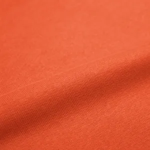 recycled cotton French terry knit, Oeko-Tex cert. - sunset