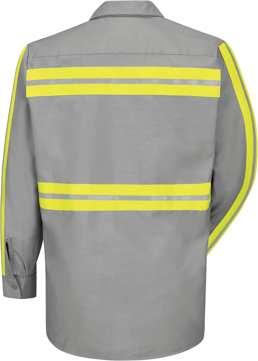 Red Kap Men's Industrial 2 Piece Lined Collar Work Shirt