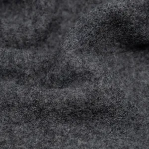 Remnant - 2m - Boiled Wool Coating - Heather Charcoal