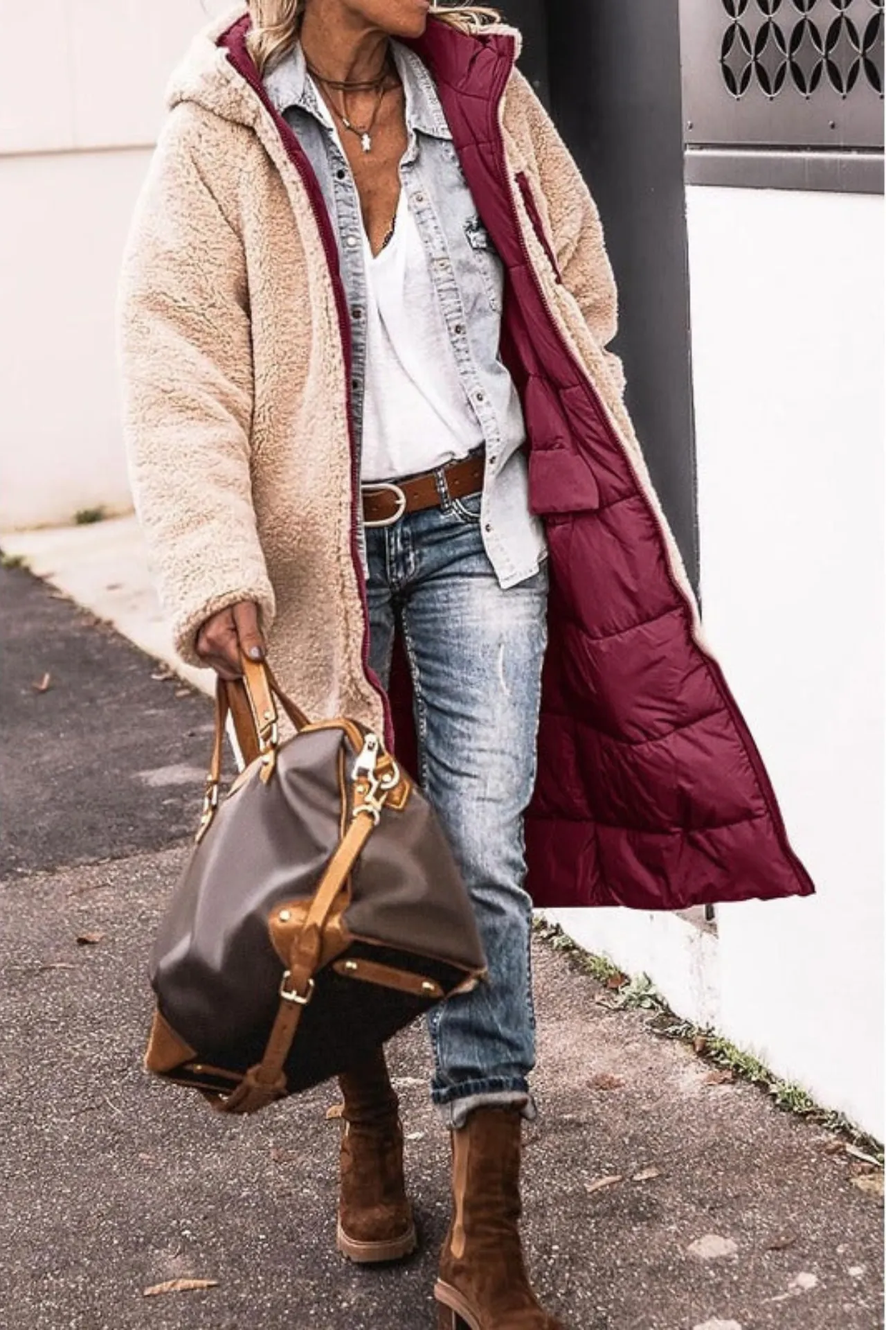 SASHA | Elegant Reversible Coat