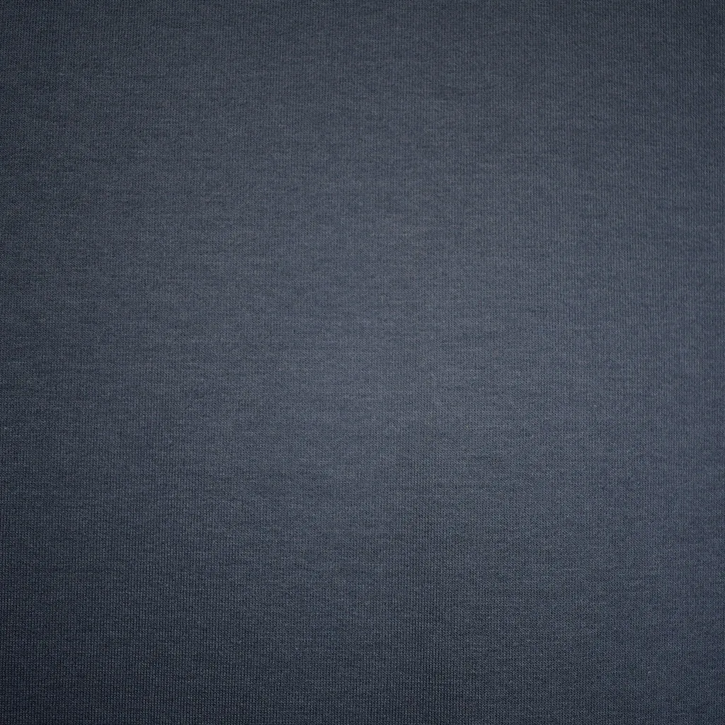 See You at Six Solid French Terry Diver Blue