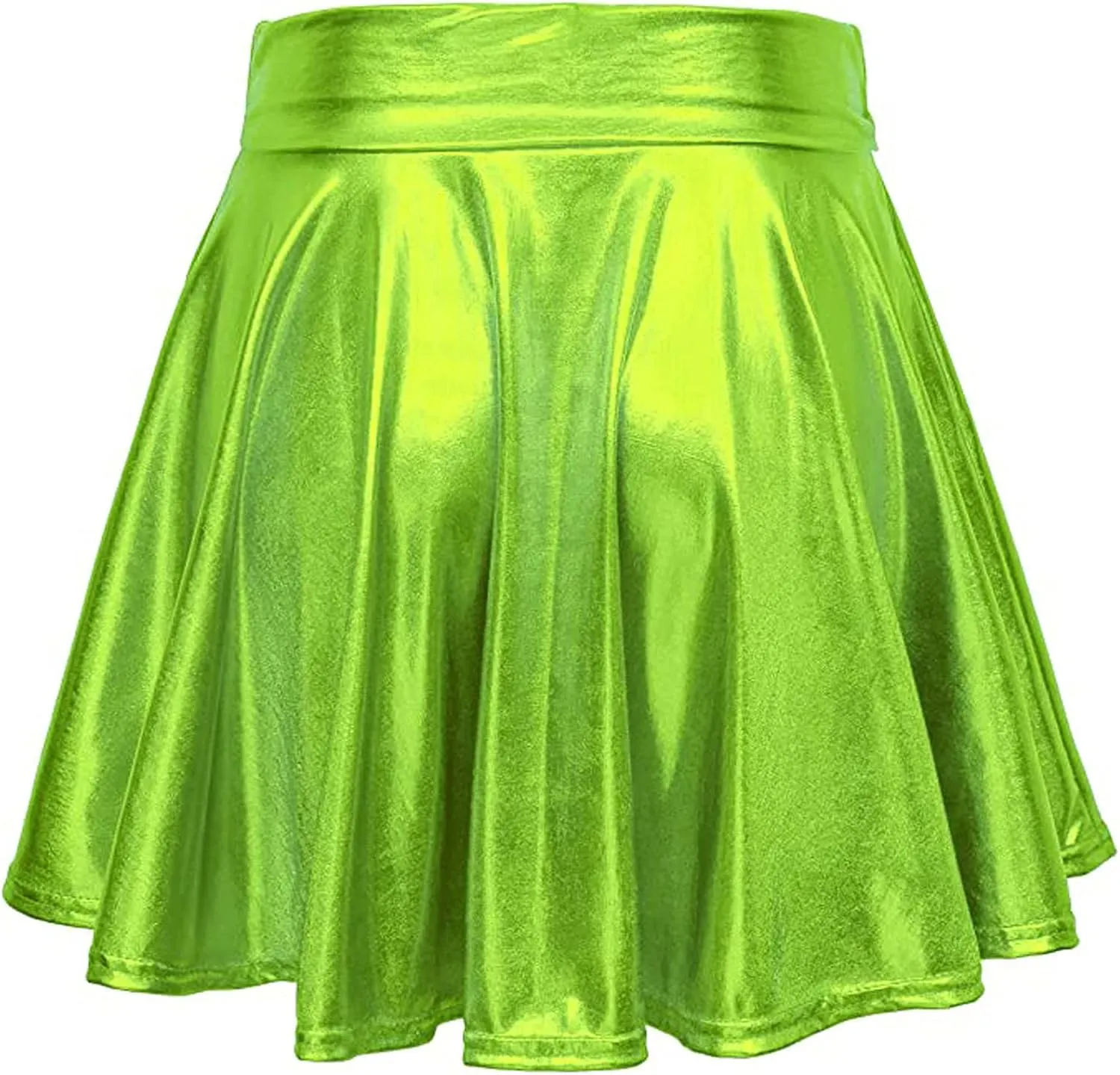 Skirts for Women Midi Length Skirt Short High Pleated Waist Elegant Solid Leather Women's Plus Size Mini Skirt