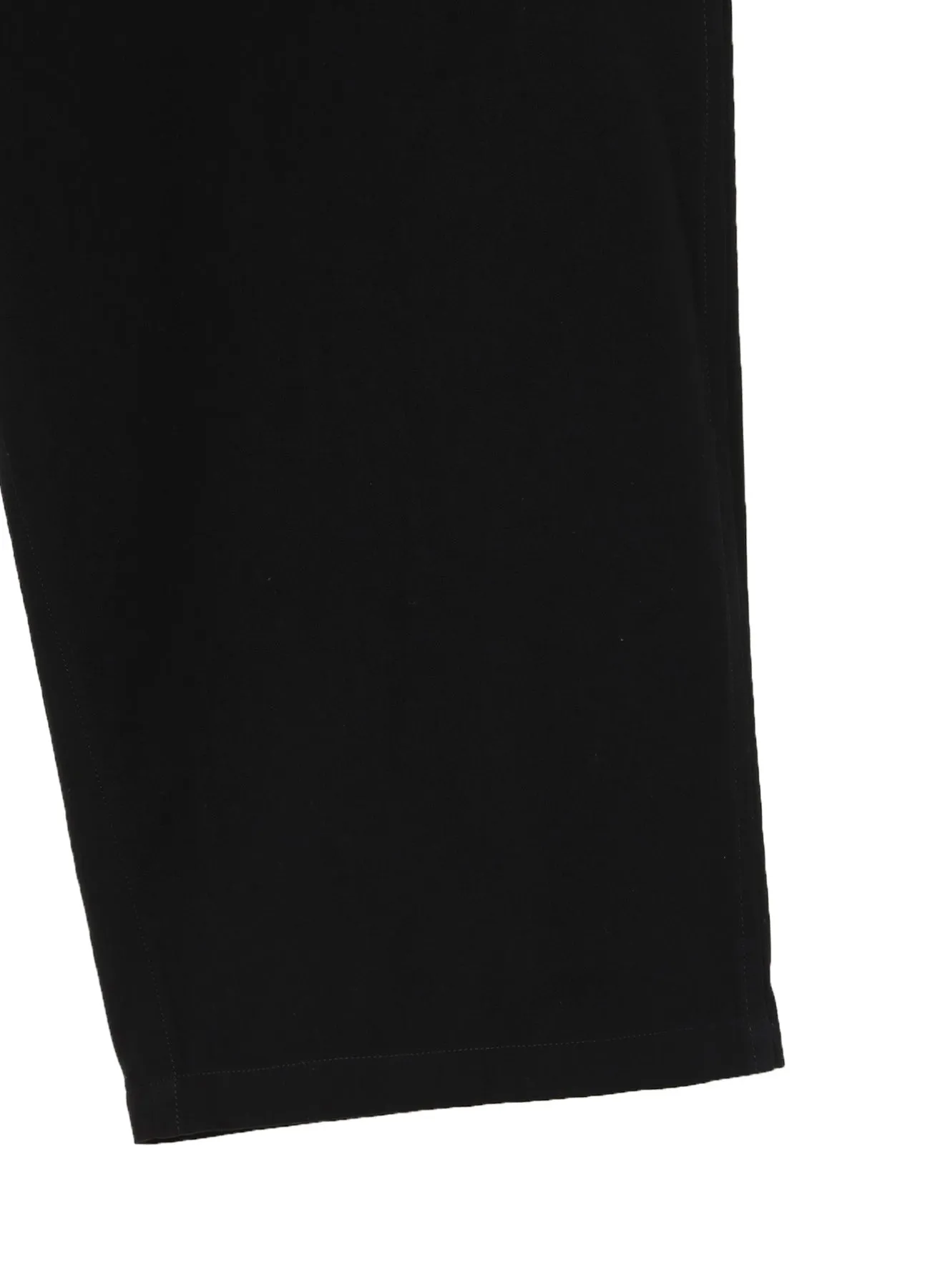 STRING PANTS WITH COTTON LINEN UNEVEN YARN CANVAS