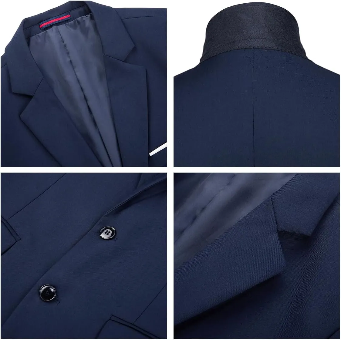 Tuxedo Men Suit Regular Fit 3 Piece Suit Blazer Jacket Waistcoat Pants Men Suit Set for Wedding Prom
