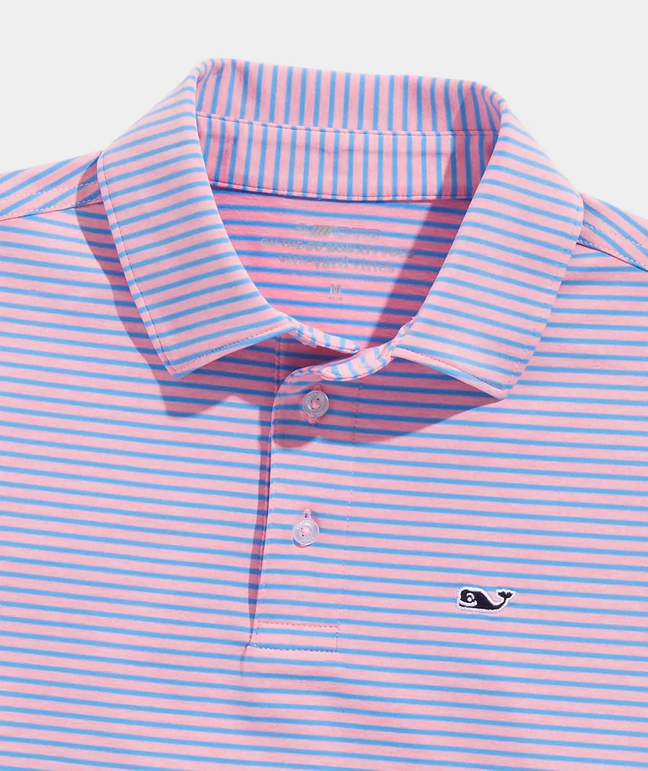vineyard vines Boys' Bradley Stripe Sankaty Polo