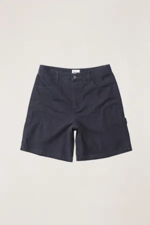 Washed Canvas Short Midnight