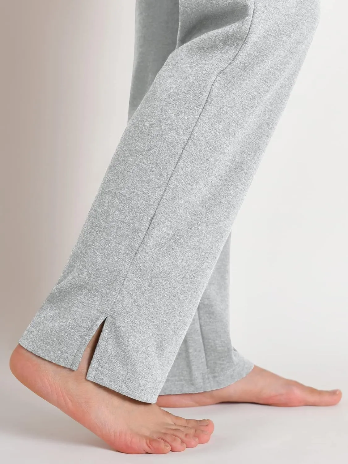 Weintee Women's Petite Knit Pants with Pockets