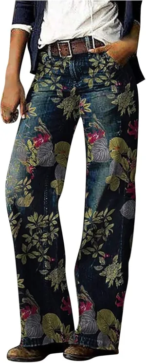 Women Baggy Jeans Y2K Aesthetic High Waisted Wide Leg Pants 90S Vintage Streetwear Fashion Casual Loose Trousers